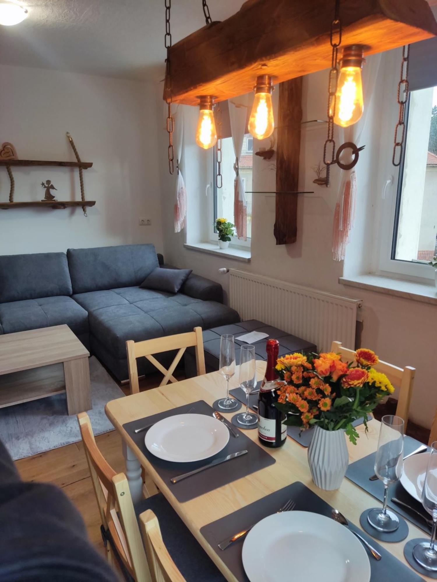 Ferienwohnung 3 Am Hofladen Hellendorf Bad Gottleuba-Berggiesshuebel Ngoại thất bức ảnh